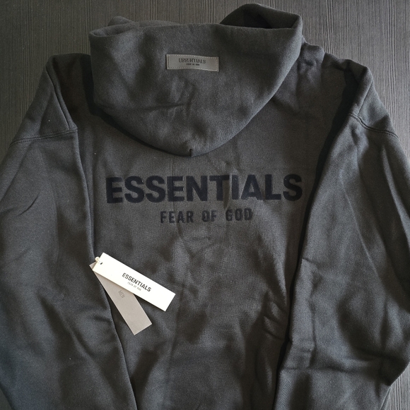Essentials Other - Essentials Fear of God Hoodies - Black Hoodie
